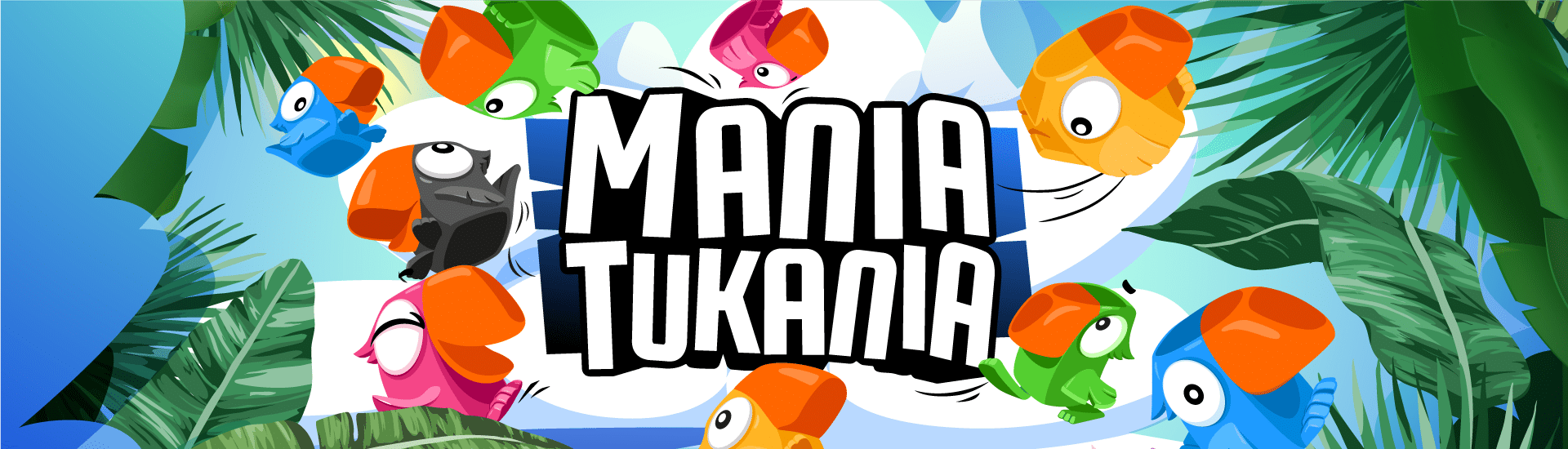 Mania Tukania - Gra zręcznościowa z figurkami w kształcie tukanów.