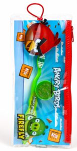 Angry Birds – Szczoteczka do zębów z nakładką