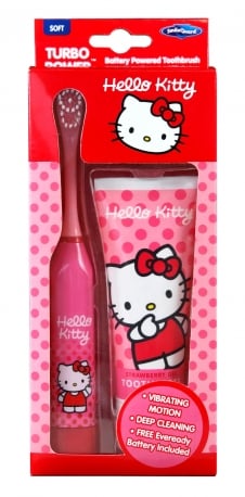Hello Kitty – Zestaw szczoteczka elektryczna + pasta 75 ml - kgr81030_1_x