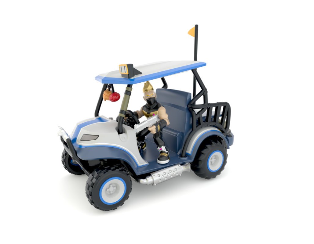 Fortnite – Pojazd z figurką i 2 akcesoriami - 63554-fn-s1-dlx-fig-vehicle-2