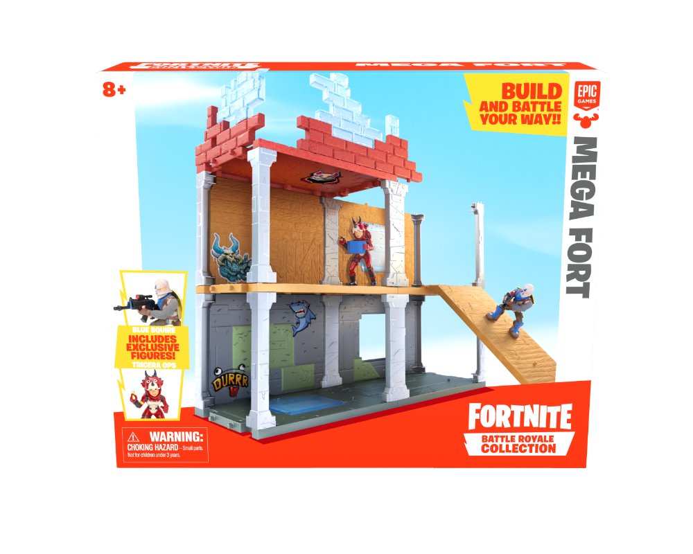 Fortnite – Mega Fort, zestaw z 2 figurkami i 4 akcesoriami - fortnite-zestaw-mega-fort-opakowanie
