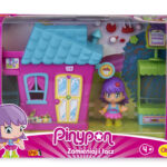 Pinypon City – Domek, zestaw z laleczką 7 cm, 2 ass. - fpp16617-pinypon-domki-rozowy-w-opak - miniaturka