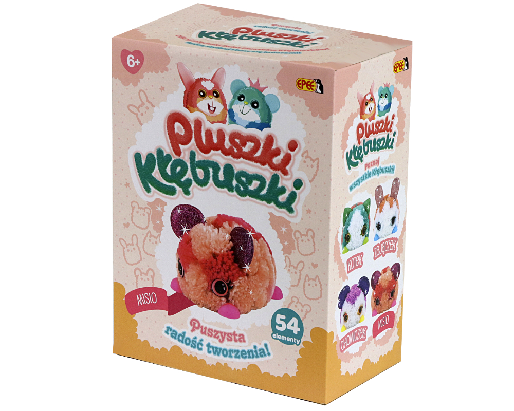 Pluszki-Kłębuszki – Puszysta radość tworzenia - pluszki-klebuszki-misio-opak-ep04311-2