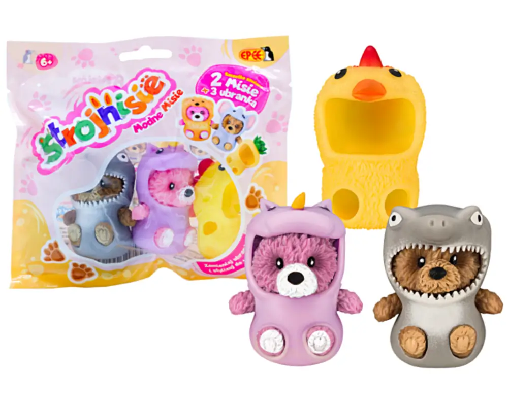 strojnisie 2 pack jednorozec rekin kurczaczek kompozycja ep09407