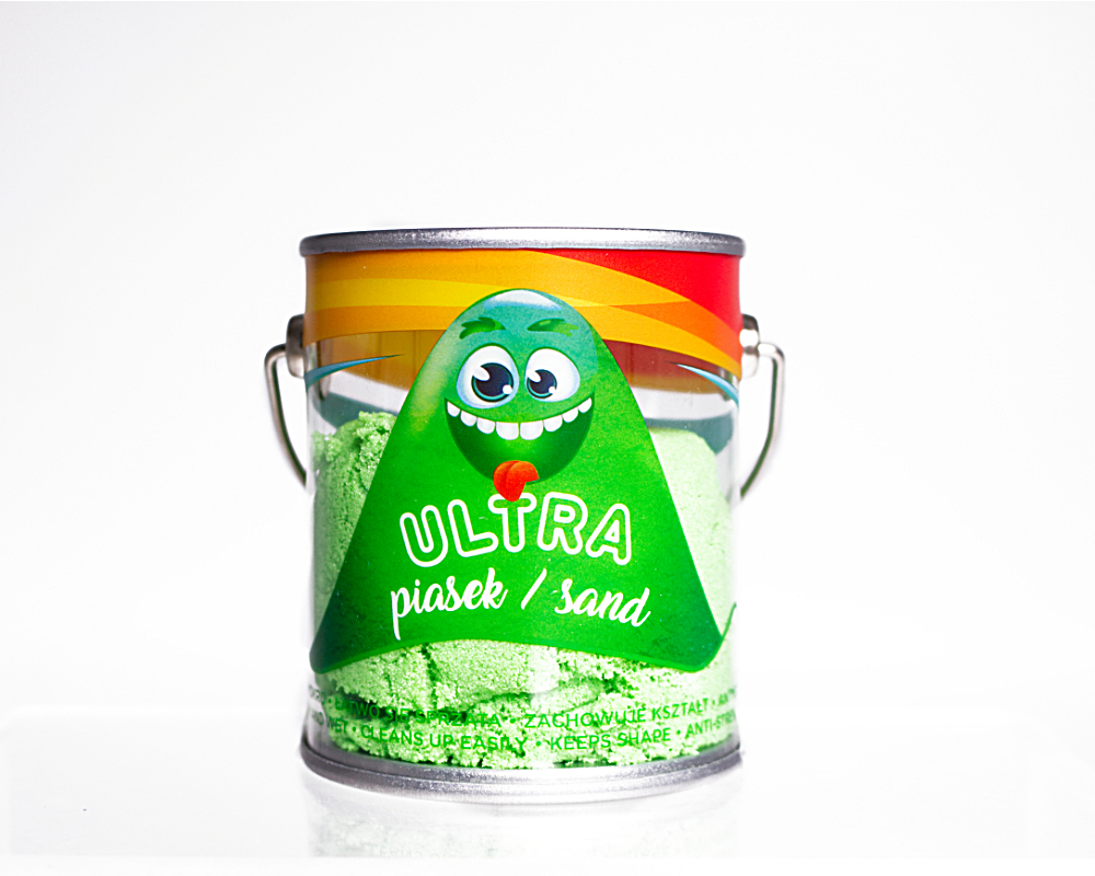 UltraPiasek – Puszka 140 g, 8 ass. - ultrapiasek-140g-zielony-opak-ep04252