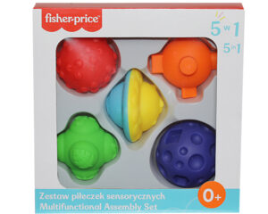 Fisher Price – Zestaw piłeczek sensorycznych 5 w 1