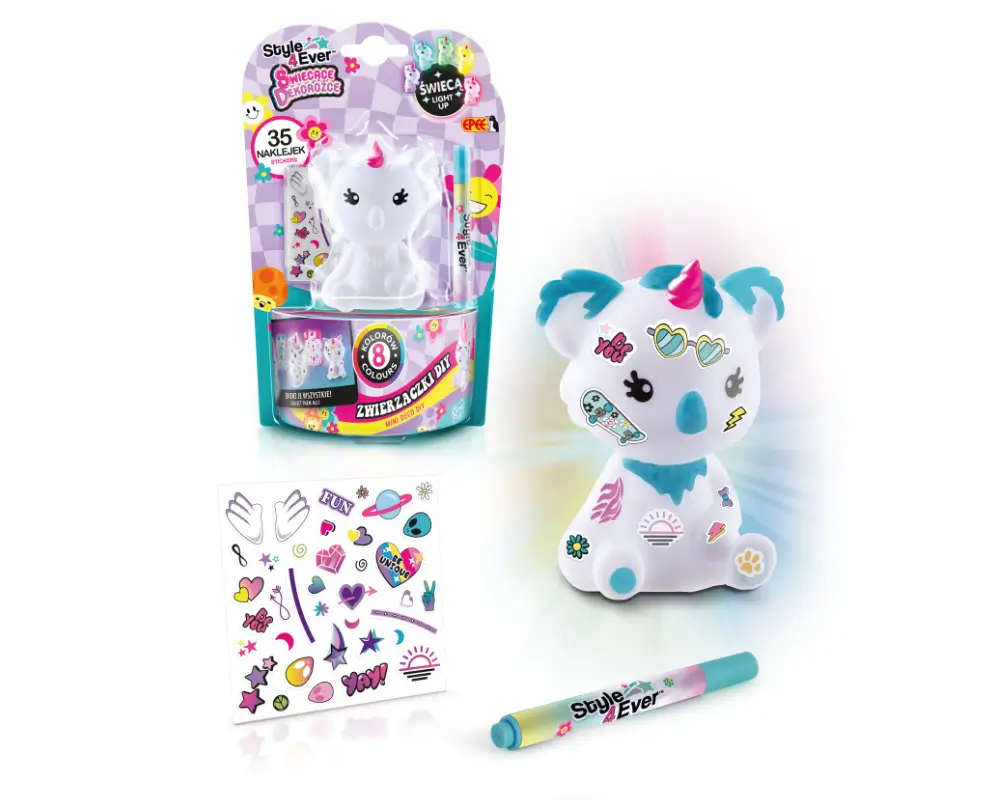 swiecace dekorozce zwierzaczki diy koala2 ep60040