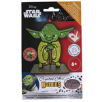 Crystal Art Buddies – Mozaika diamentowa 2D, 10 ass. - crystal-art-buddies-yoda-opak-cafgr-cdu21 - miniaturka