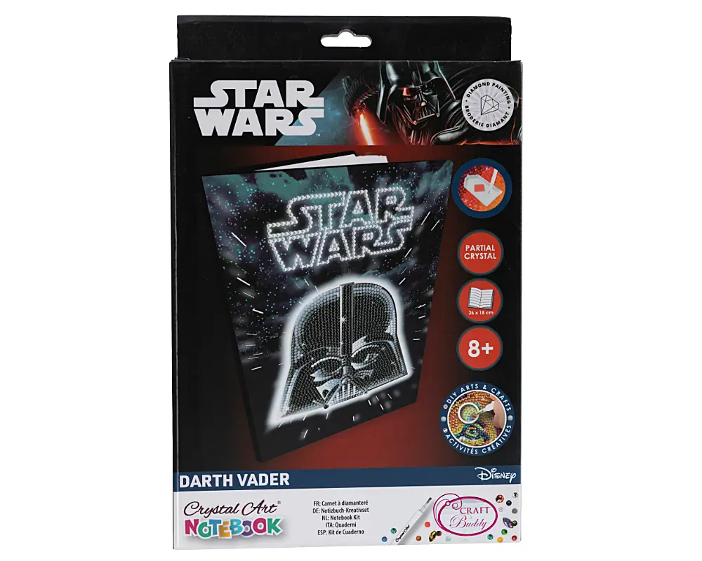 crystal art notatnik darth vader opak canj notatnik.mix