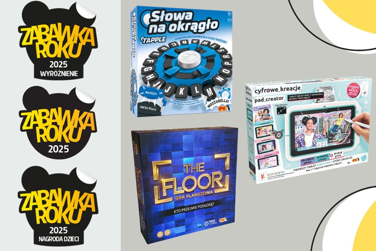 Zabawki Epee z prestiżowymi nagrodami!