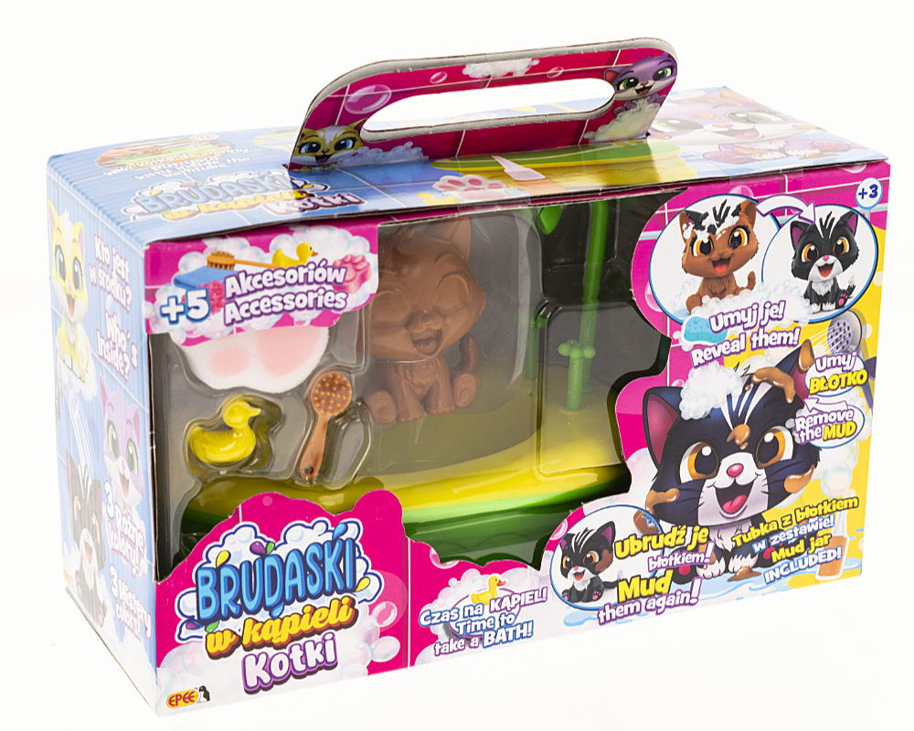 brudaski w kapieli kotki zestaw lazienka a opak ep60354