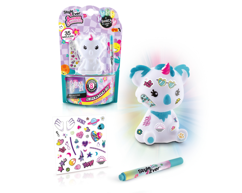 swiecace dekorozce zwierzaczki diy koala2 ep60040