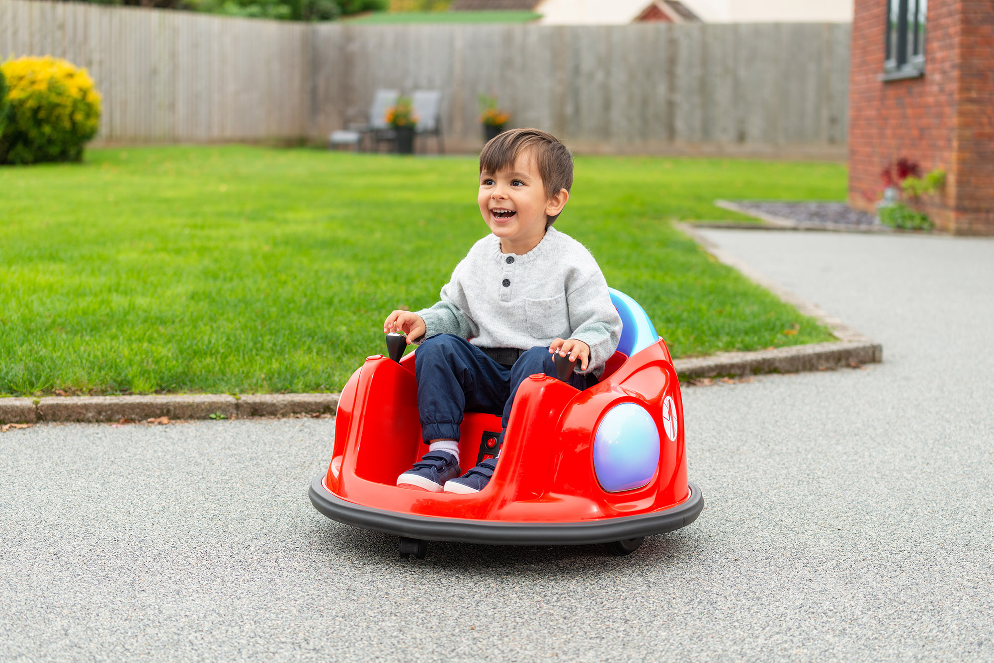 EP60482 Rajdzik   Elektryczny jezdzik obrotowy (czerwony 12)