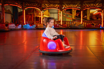 EP60482 Rajdzik Elektryczny jezdzik obrotowy (czerwony 17)