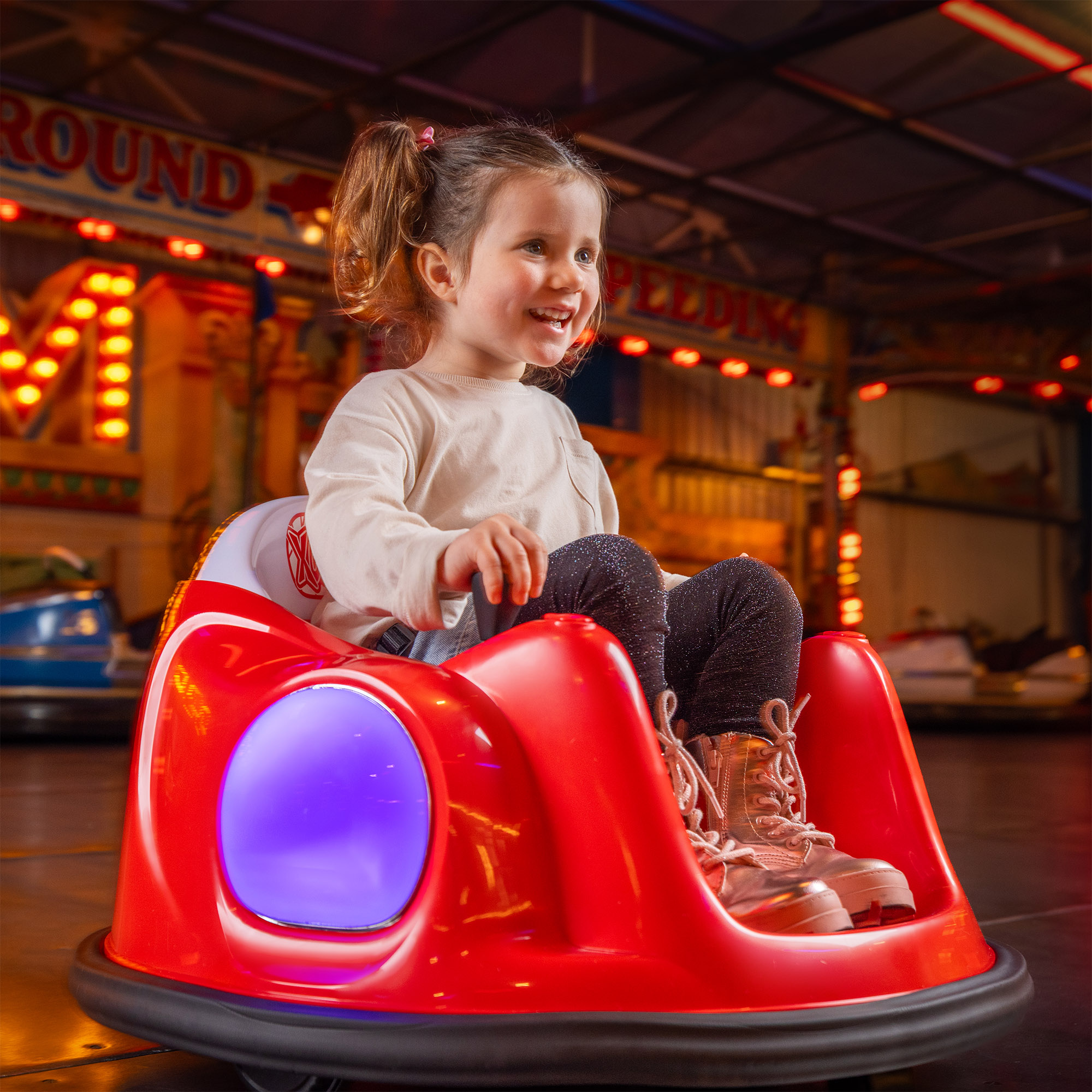 EP60482 Rajdzik   Elektryczny jezdzik obrotowy (czerwony 18b)