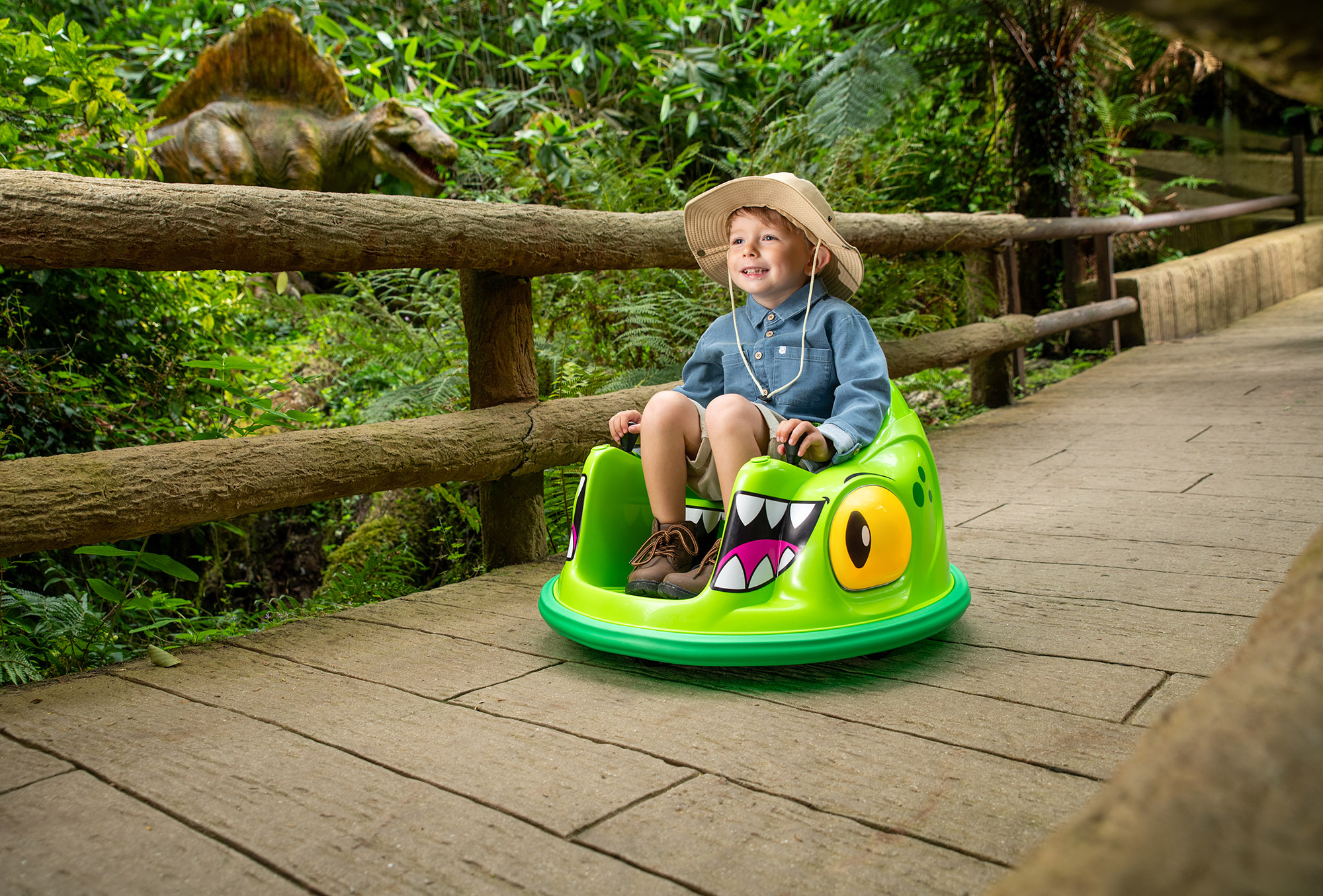 EP60482 Rajdzik Elektryczny jezdzik obrotowy (dino 13)