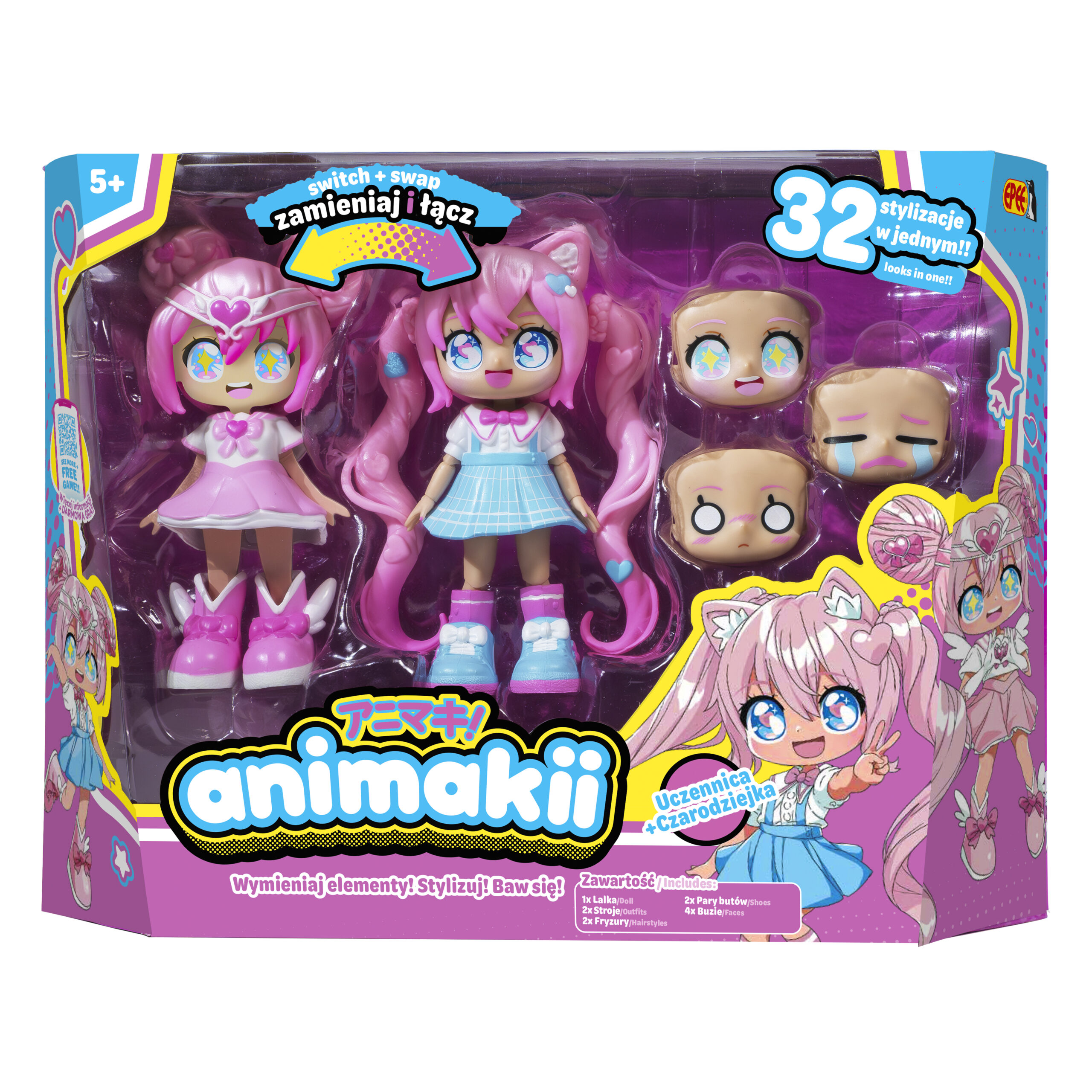 EP60525 Animakii w opakowaniu (Uczennica i Czarodziejka)