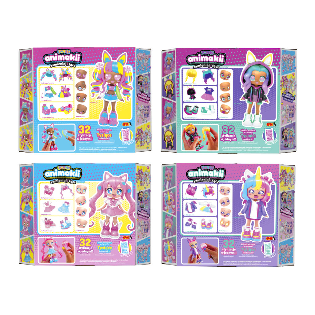 EP60525 Animakii w opakowaniu (wszystkie 2)