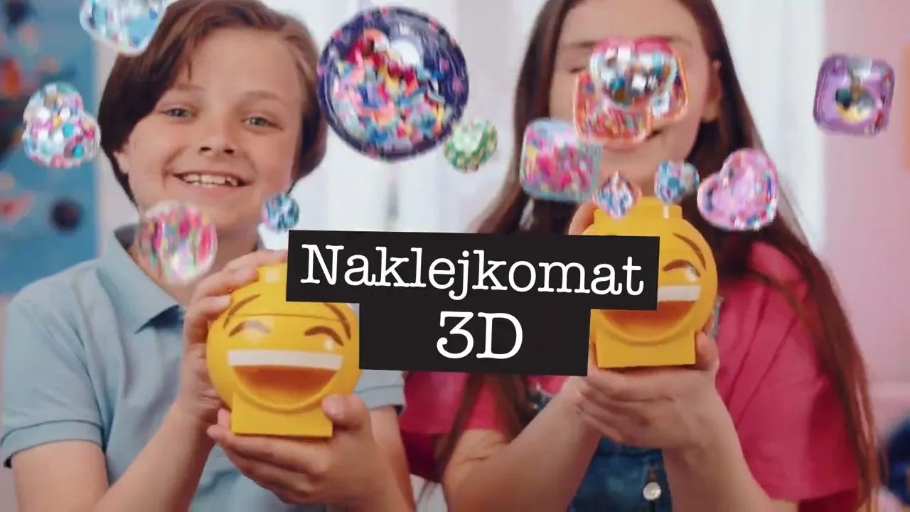 Naklejkomat 3D - Zestaw do tworzenia naklejek 😎🎭🌈