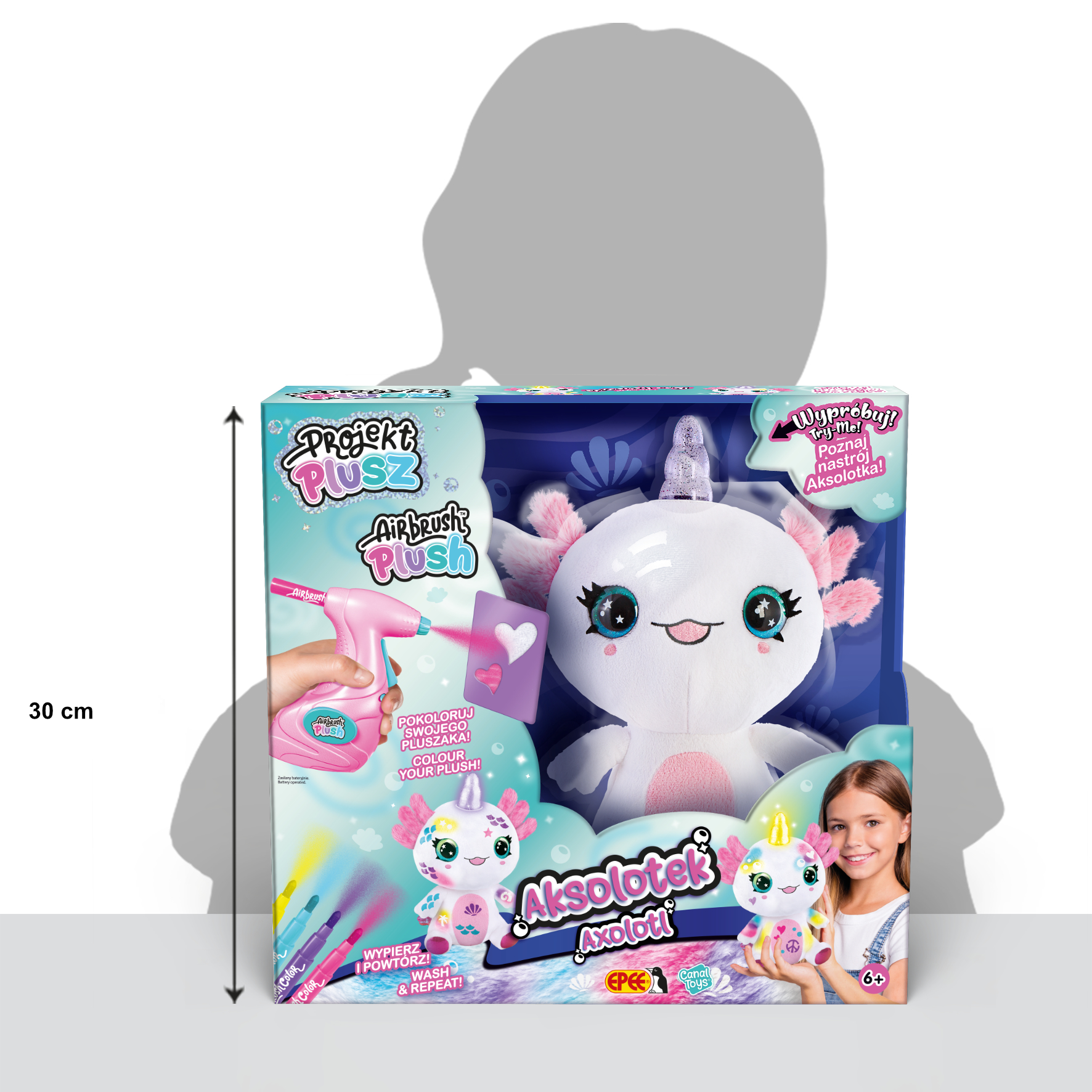 EP60471 Projekt Plusz Aksolotek opakowanie (rozmiar)