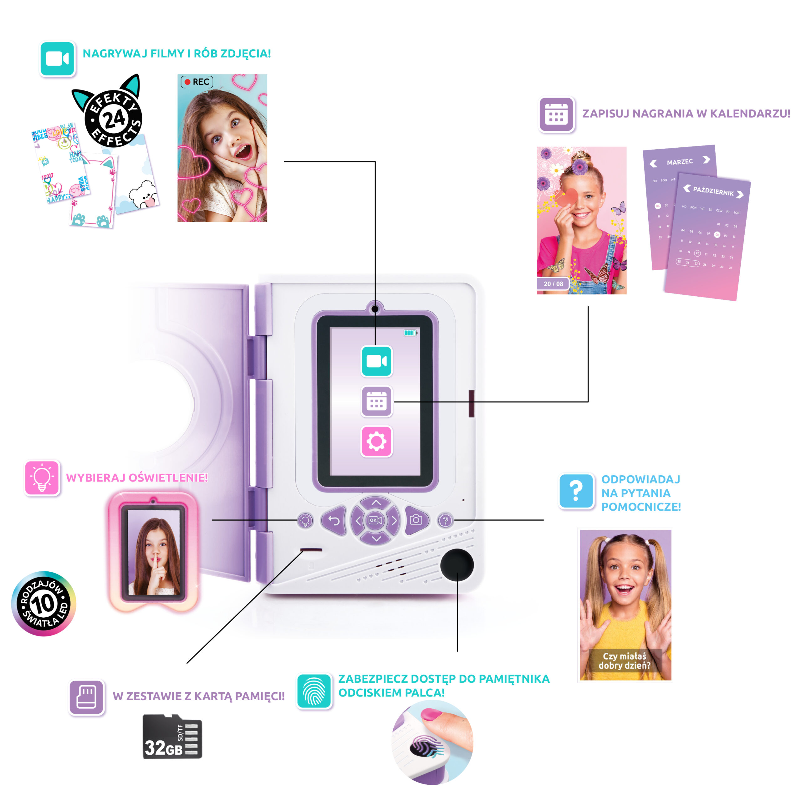 EP60487 Cyfrowe Kreacje Videopamiętnik funkcje