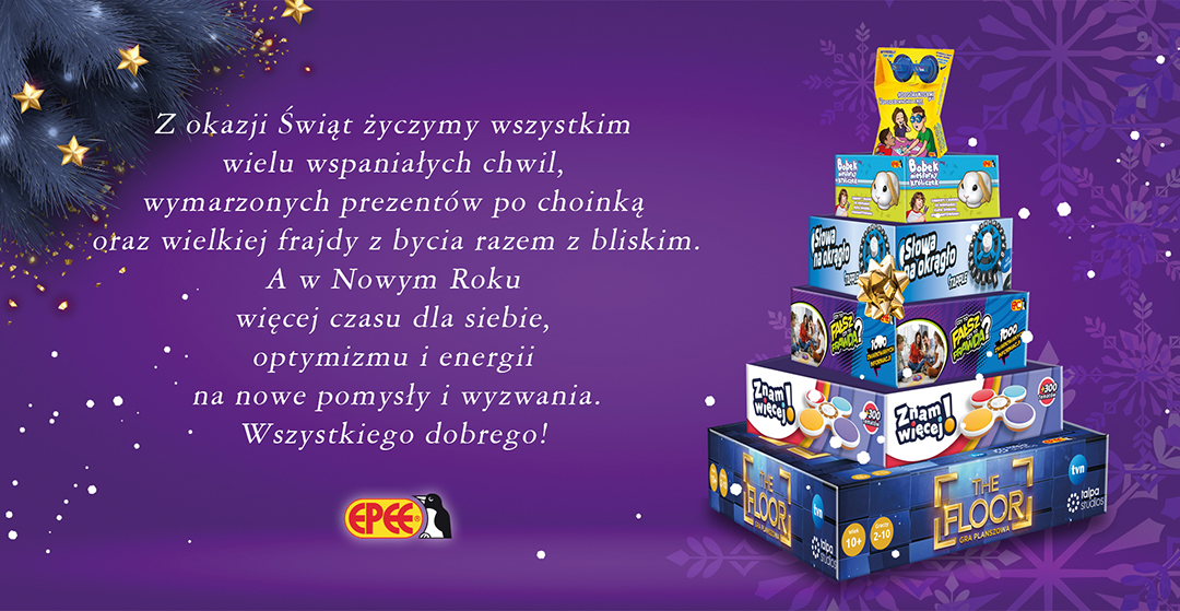 Epee życzy Wesołych Świąt!