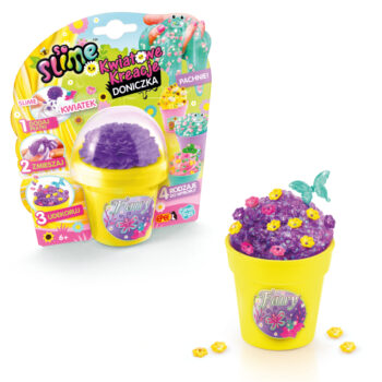 soslime kwiatowe kreacje doniczka opakowanie i zawartosc (zolty)3 ep60686