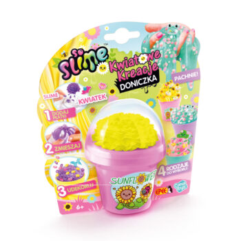 soslime kwiatowe kreacje doniczka w opakowaniu (rozowa)1 ep60686