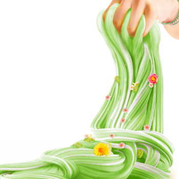 soslime kwiatowe kreacje szklarnia zabawa (reka 1) ep60692