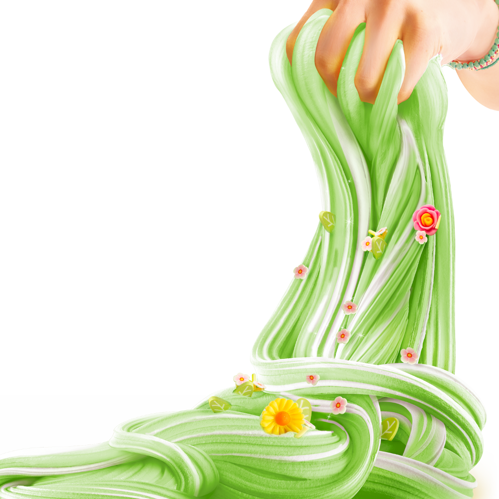 soslime kwiatowe kreacje szklarnia zabawa (reka 1) ep60692