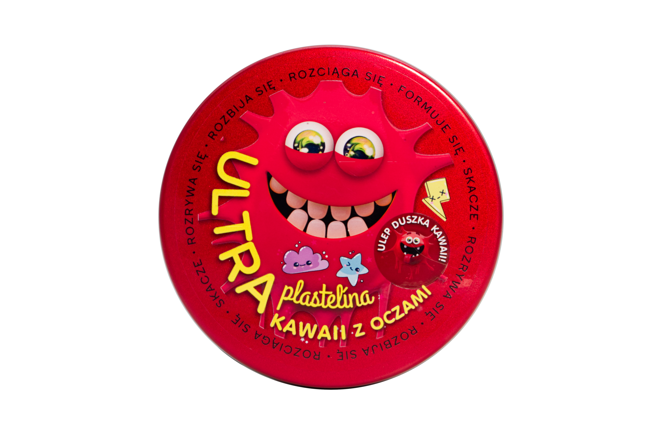 ultraplastelina kawaii w opakowaniu czerwona ep60560
