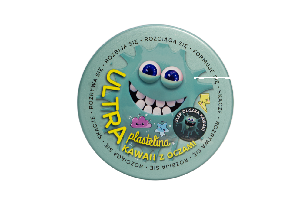 ultraplastelina kawaii w opakowaniu zielona ep60560