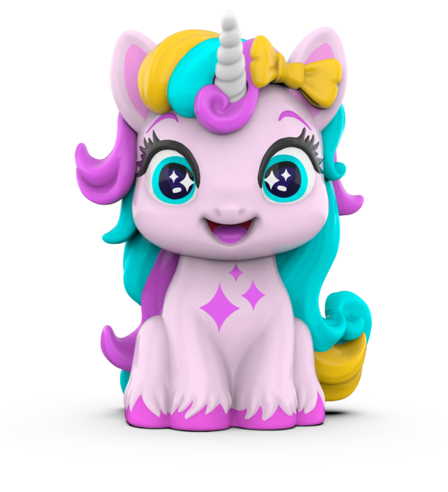 brudaski w kapieli jednorozce figurka blyskotka ep60635