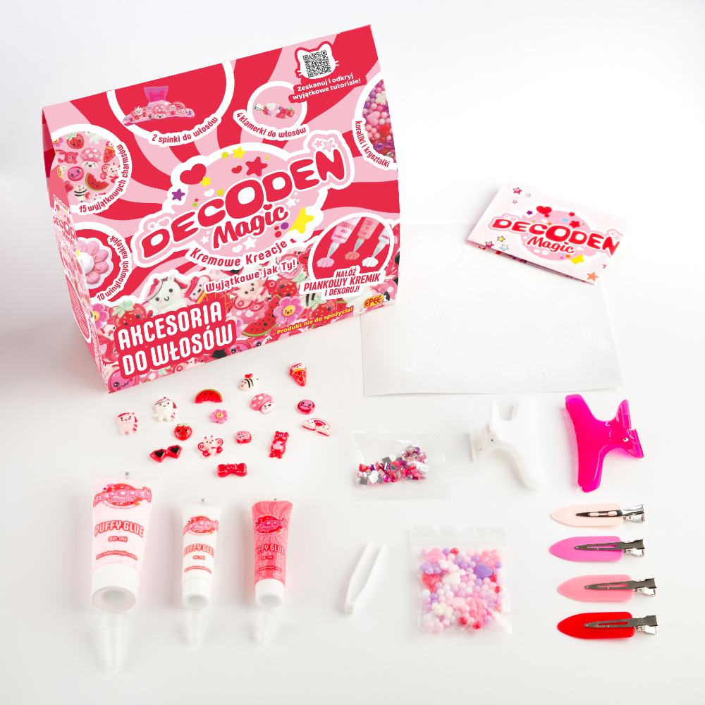 decoden magic akcesoria do włosow zestaw ep60682 