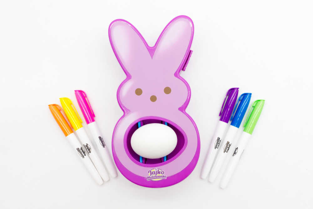 jajko malowanko bez opakowania fioletowy 1 ep60707