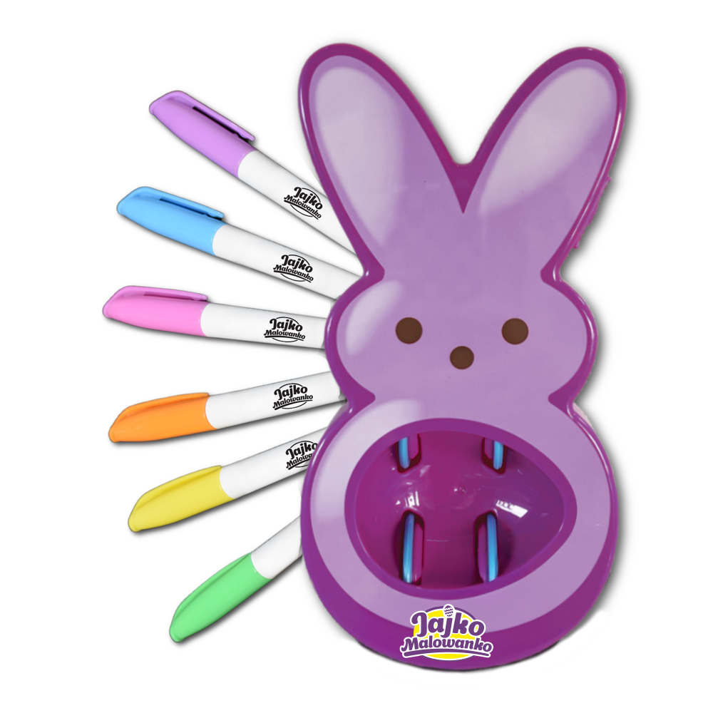 jajko malowanko bez opakowania fioletowy 2 ep60707 