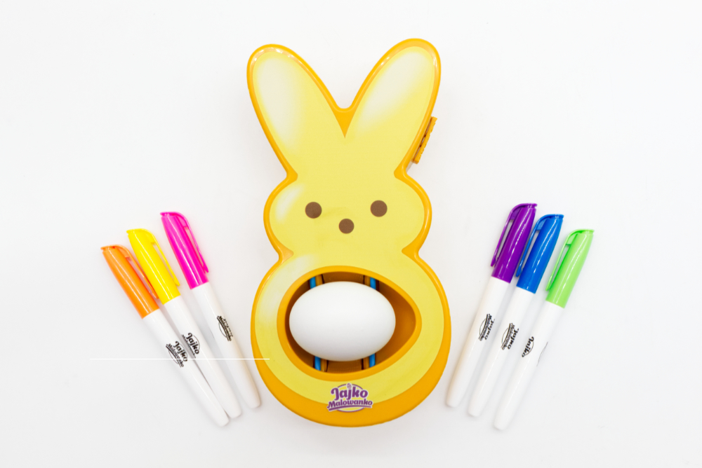 jajko malowanko bez opakowania zolty 1 ep60707