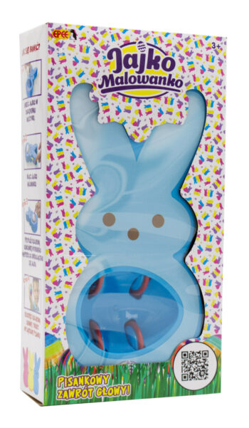 jajko malowanko w opakowaniu (niebieski 2) ep60707 