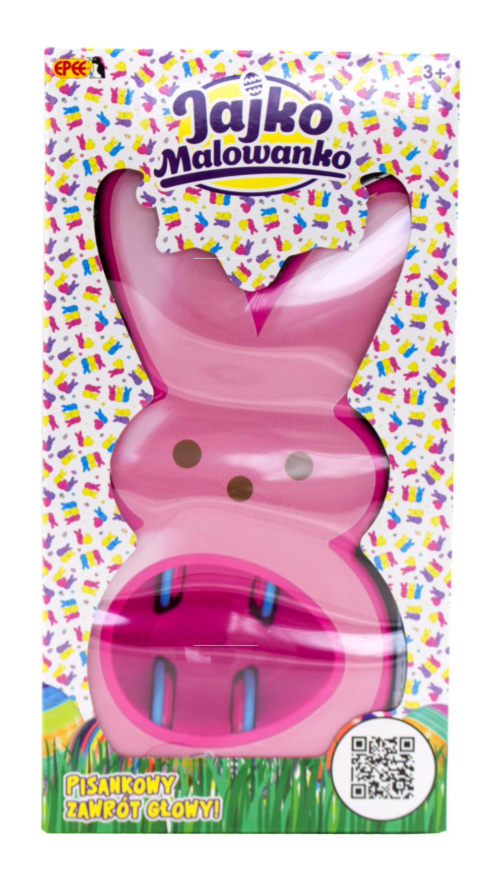 jajko malowanko w opakowaniu (rozowy 1) ep60707