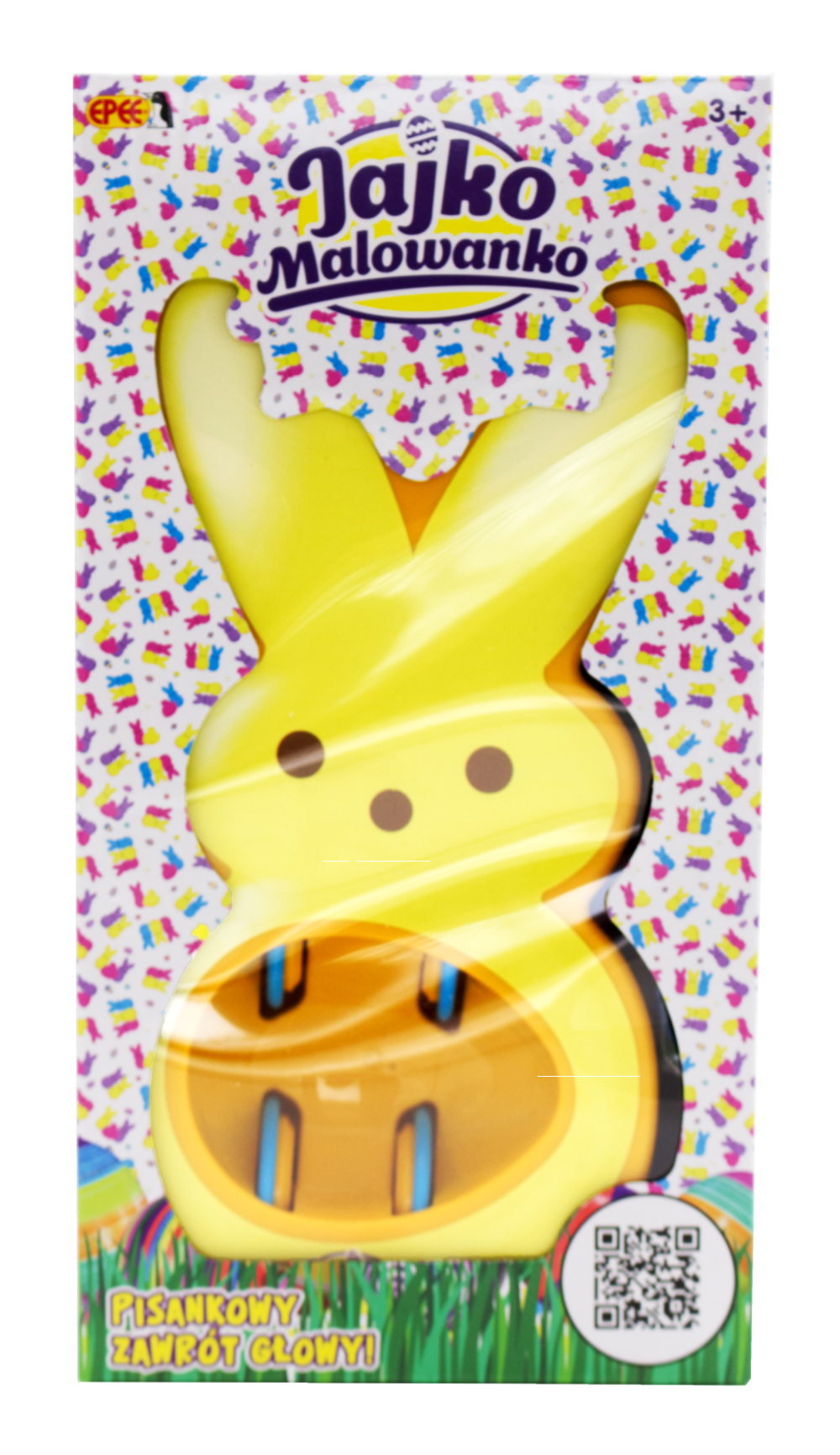 jajko malowanko w opakowaniu (zolty 1) ep60707