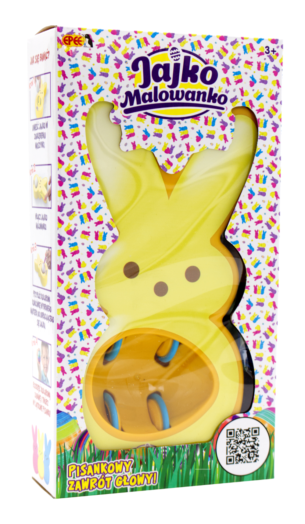 jajko malowanko w opakowaniu (zolty 2) ep60707 