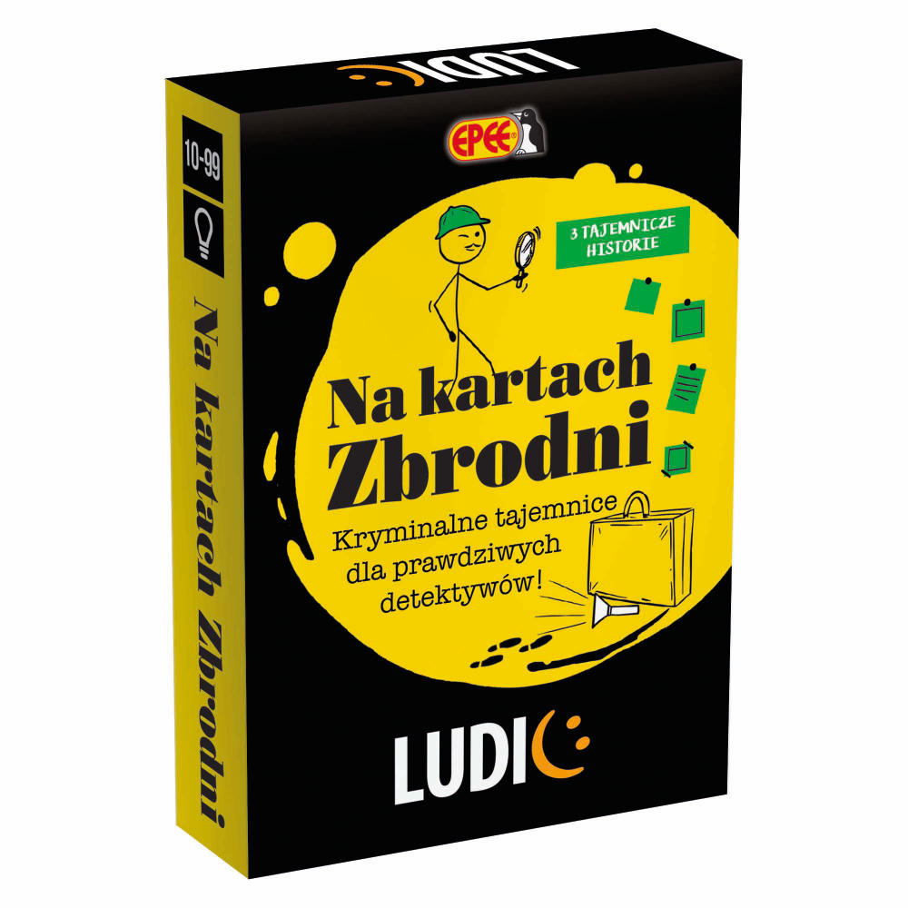 ludic gry na kartach zbrodni opakowanie ep60610
