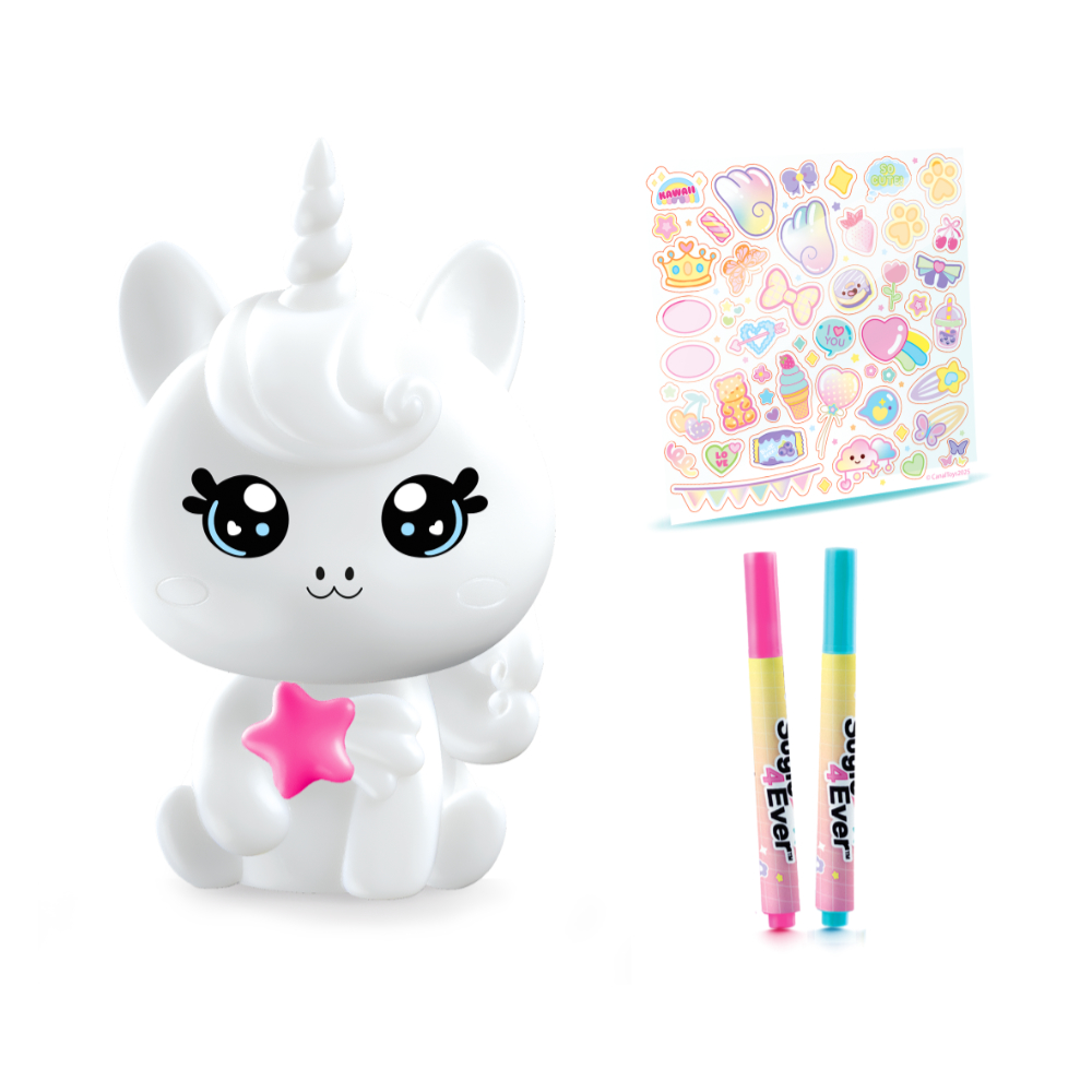 swiecace dekorozce jednorozec diy kawaii bez opakowania (1) ep60046