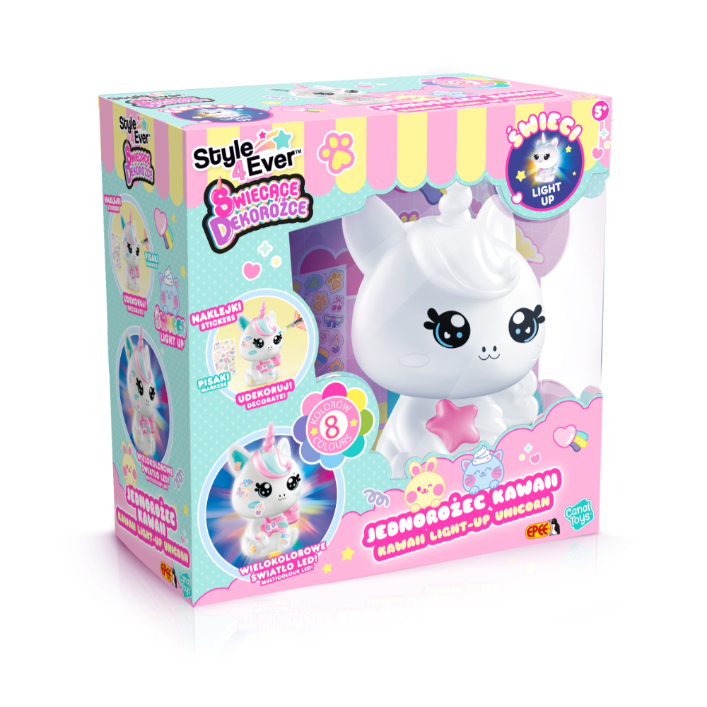 swiecace dekorozce jednorozec diy kawaii opakowanie (1) ep60046
