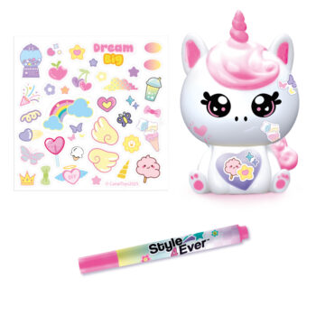 swiecace dekorozce zwierzaczki diy bez opakowania (jednorozec z serduszkiem 1) ep60040