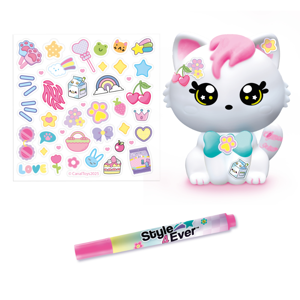 swiecace dekorozce zwierzaczki diy bez opakowania (kotek 1) ep60040