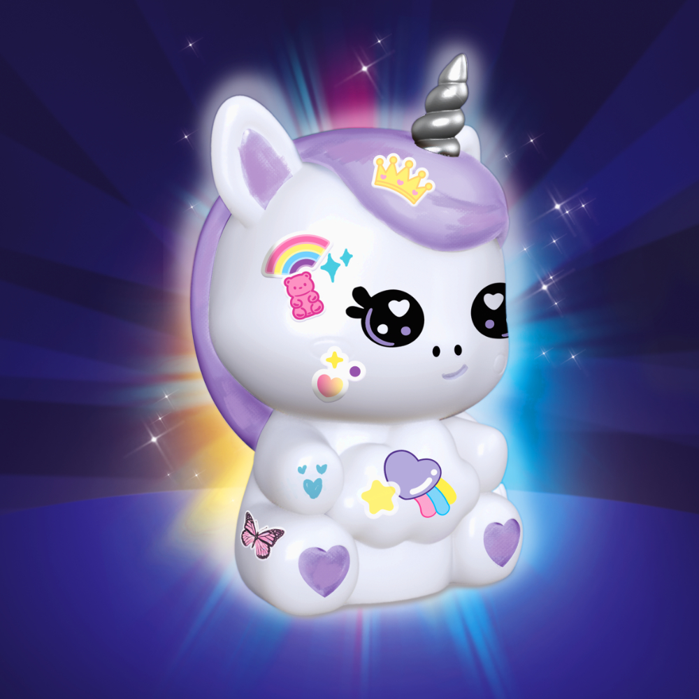 swiecace dekorozce zwierzaczki diy lifestyle (krok 3 jednorozec z chmurkz) ep60040