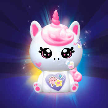 swiecace dekorozce zwierzaczki diy lifestyle (krok 3 jednorozec z serduszkiem) ep60040 