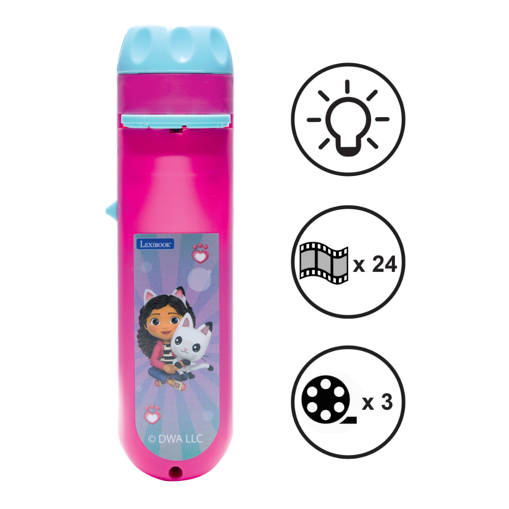 lexibook projektor latarka koci domek gabi bez opakowania (2) ltc050gdh