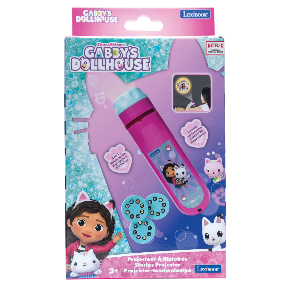lexibook projektor latarka koci domek gabi opakowanie ltc050gdh